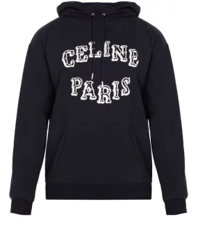 CELINE  |Unisex Long Sleeves Logo Luxury Hoodies