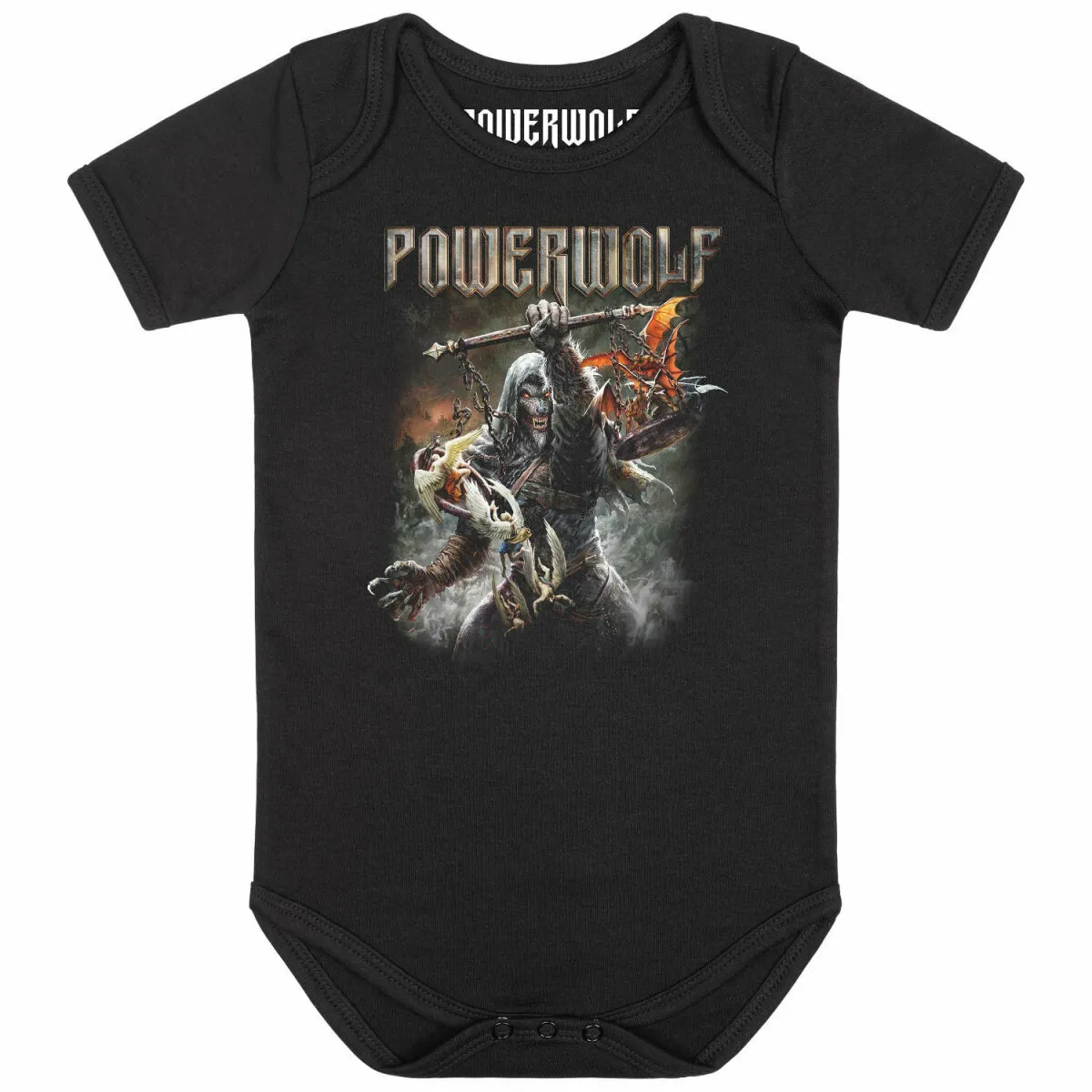 children's body suit Powerwolf - (Call of the Wild) - black - METAL-KIDS - 794.30.8.999  -  Metal-shop