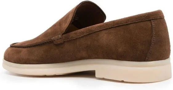 Church's suede slip-on loafers Brown