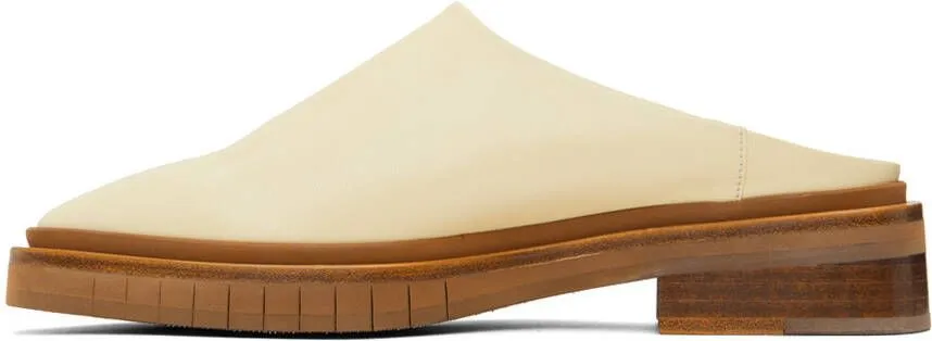 Clergerie Off-White Bosco Slip-On Loafers