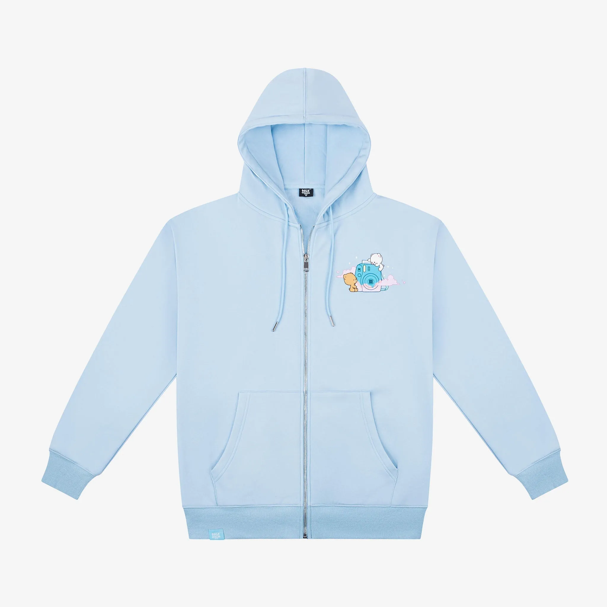 Clouds Snapshot Hoodie - Blue