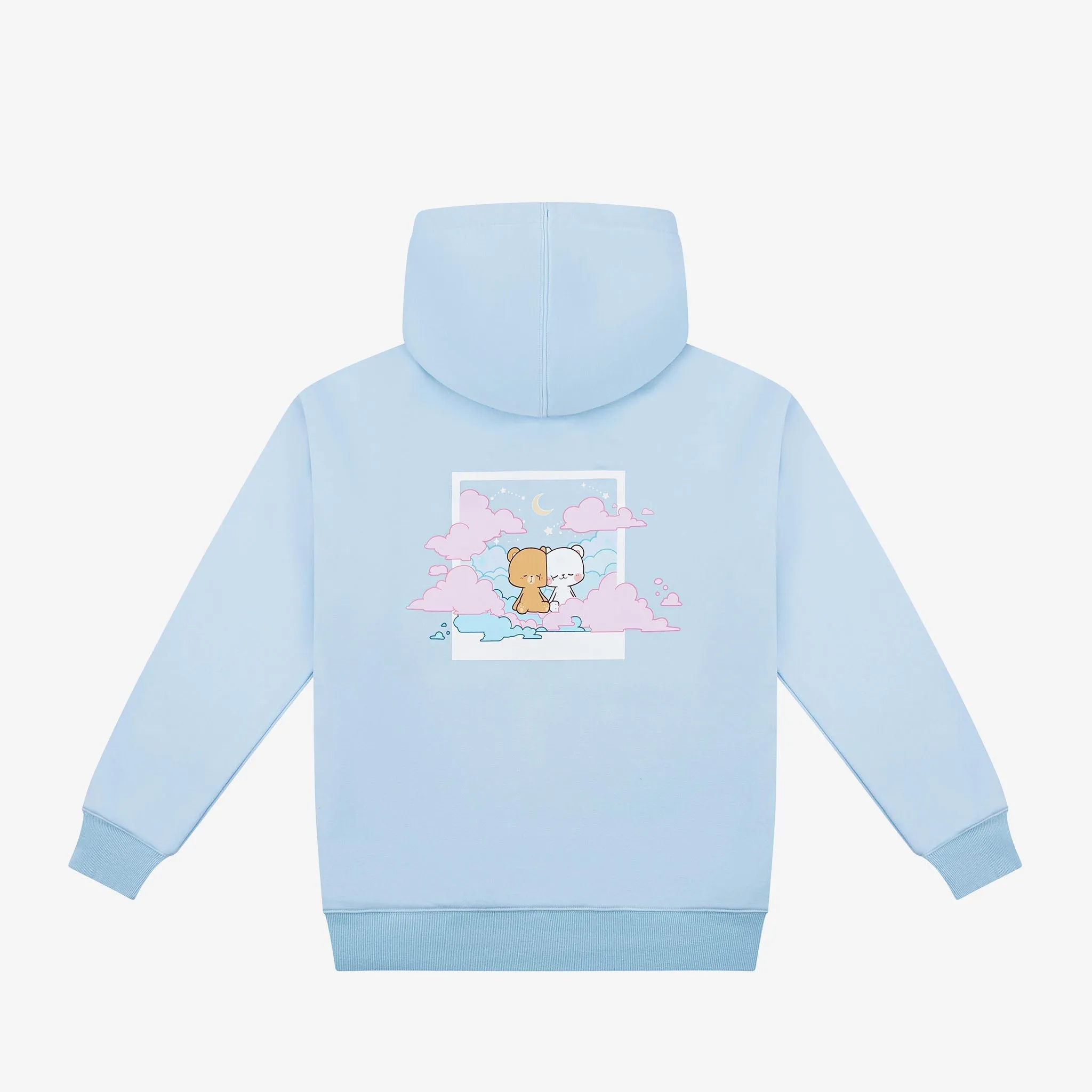 Clouds Snapshot Hoodie - Blue