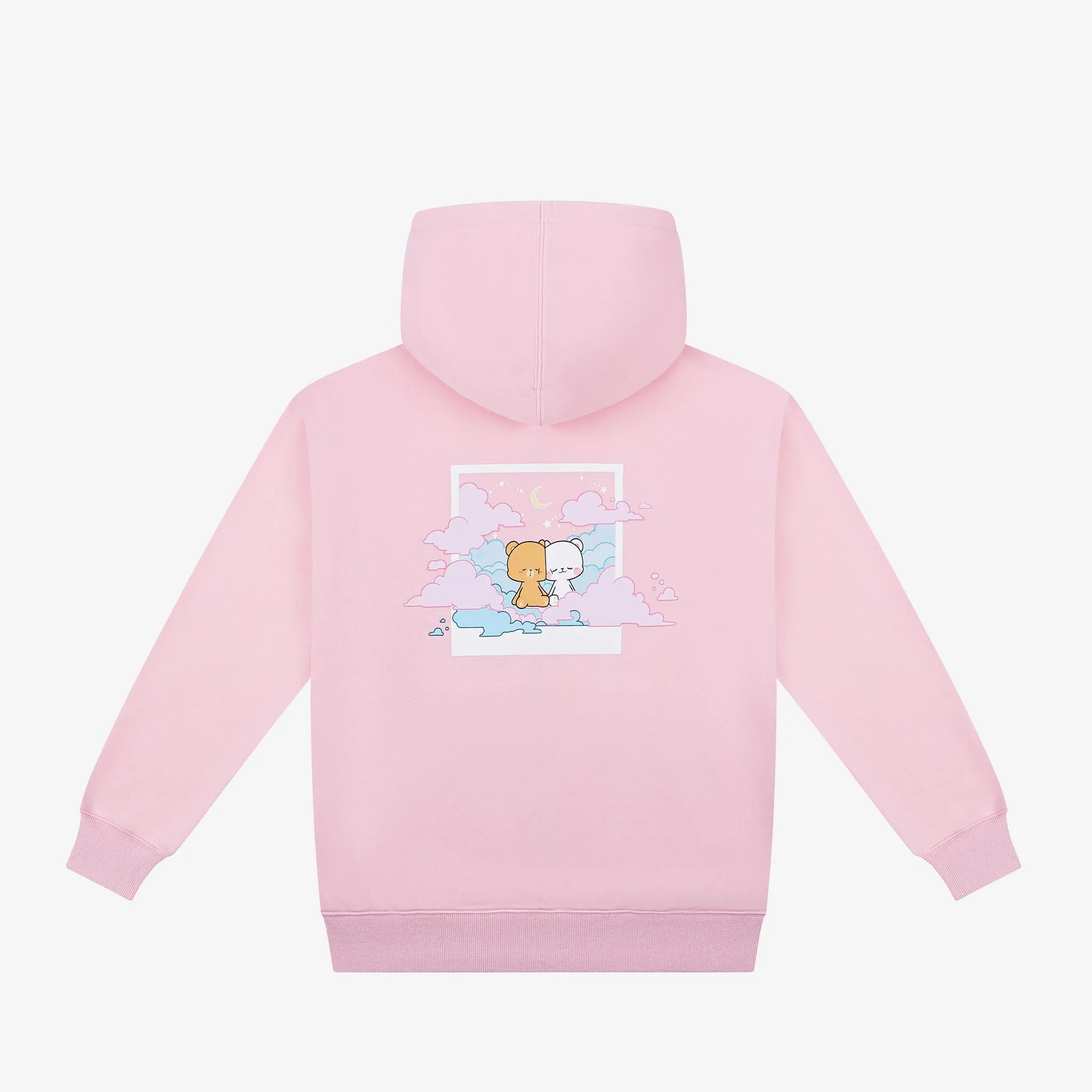 Clouds Snapshot Hoodie - Pink