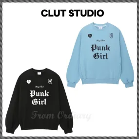 CLUT STUDIO  |Street Style Logo Hoodies & Sweatshirts