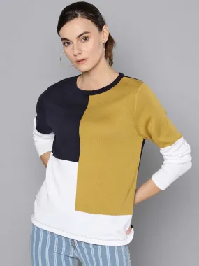 Color Blocked Sweater