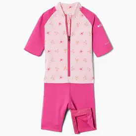 Columbia Satin Pink Summa Suns Sandy Shores Toddler Sunguard Suit