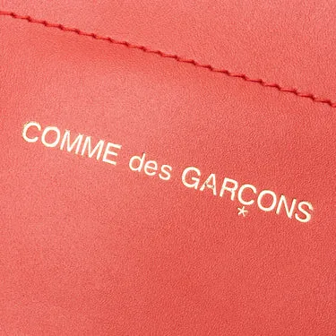 Comme Des Garcons Wallet Huge Logo Tote Bag - Red