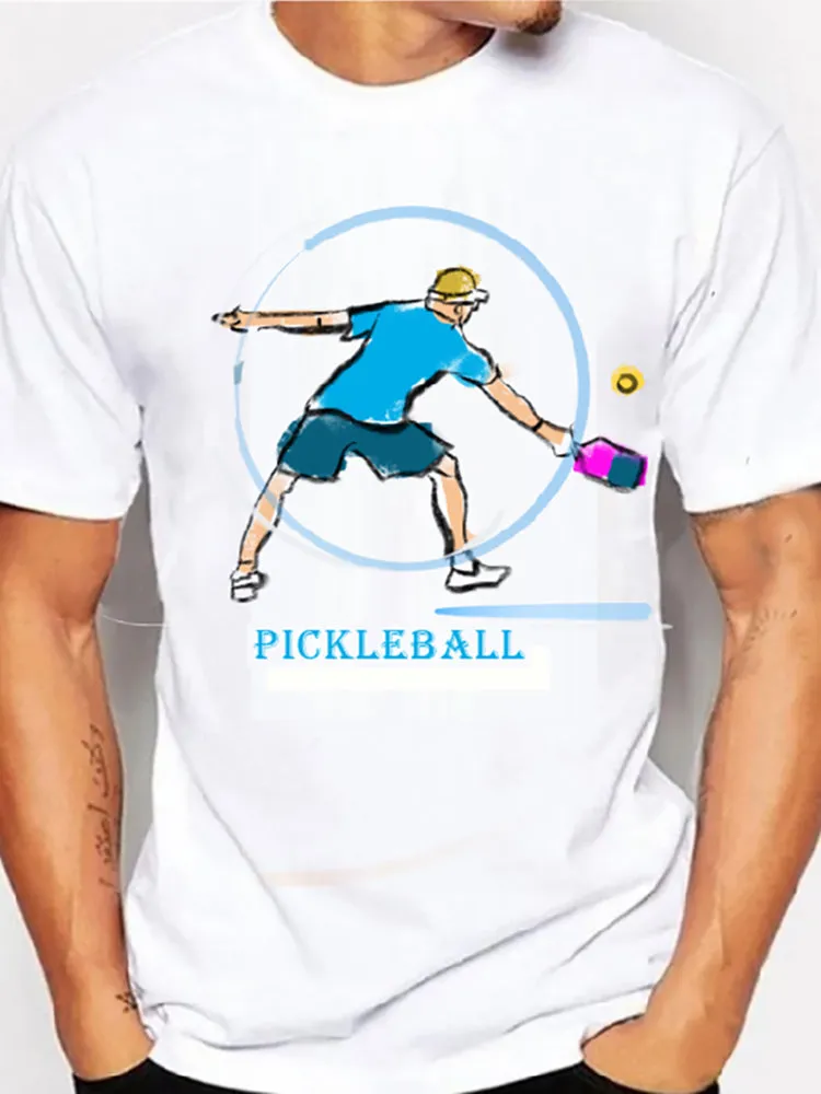 Couple Pickleball Shirts EU Size Quick Dry T Shirt  Men Women Print Original Design Gifts Tshirt