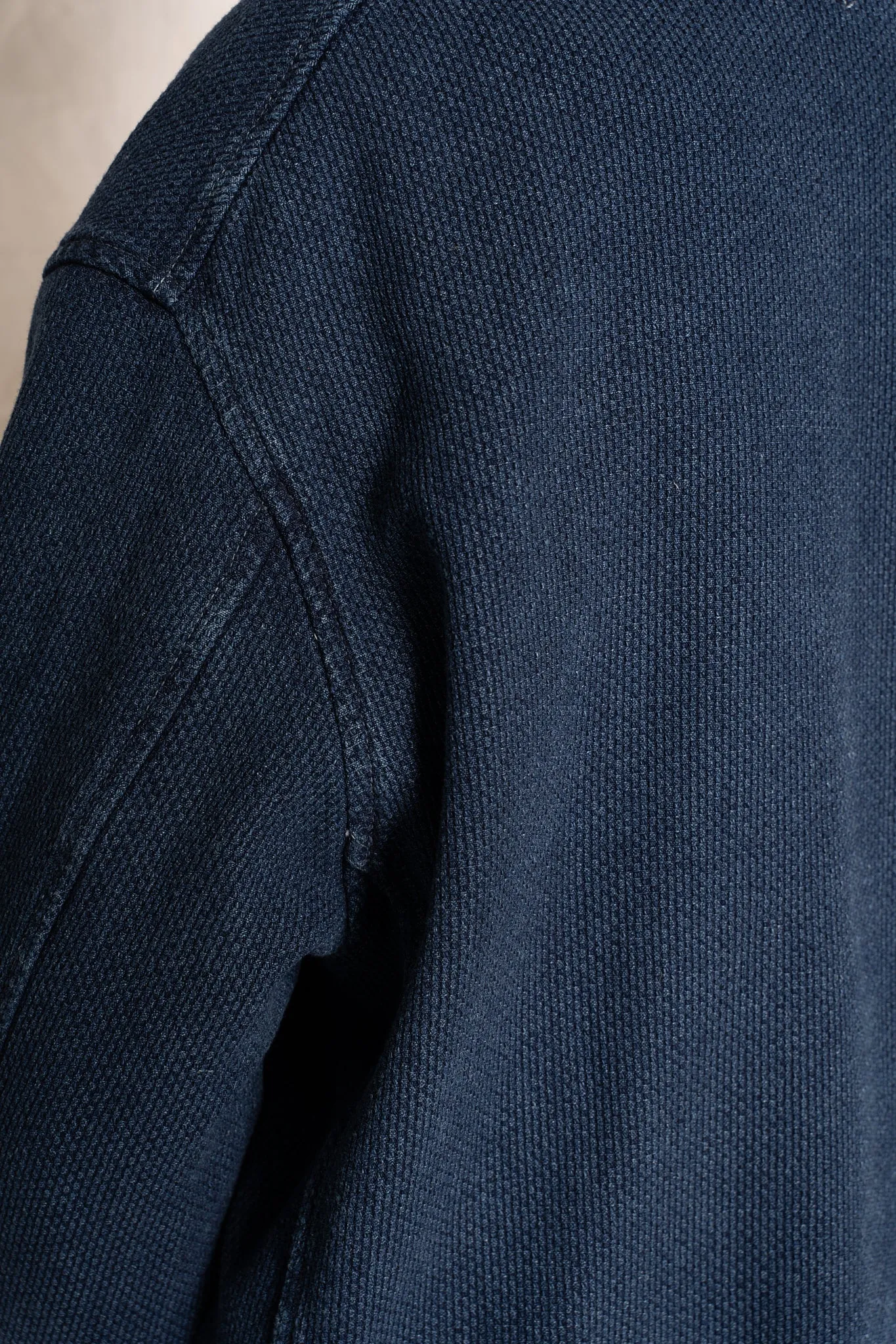 Cunningham Jacket Sashiko Indigo Stonewashed