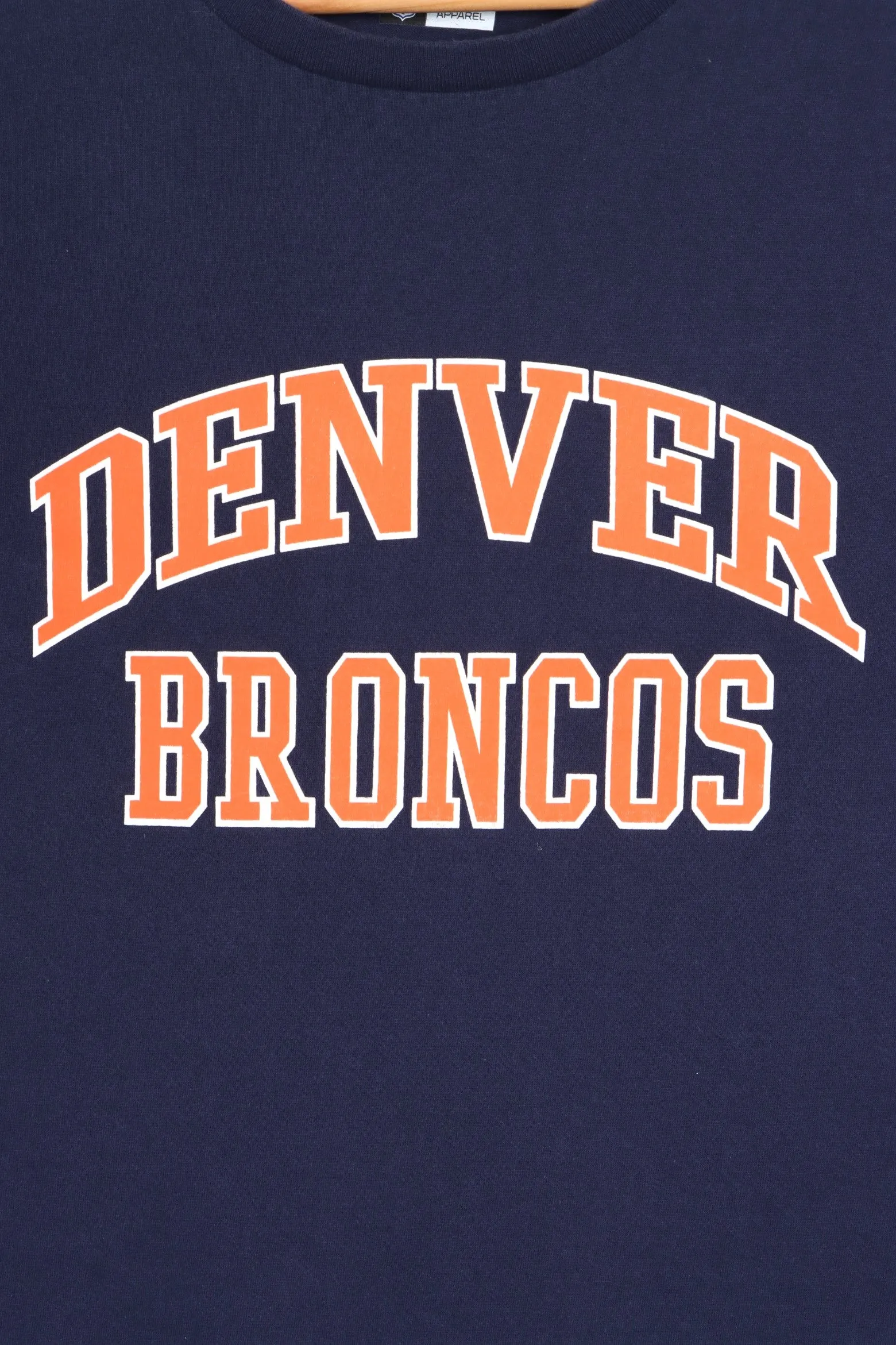 Denver Broncos NFL Spell Out Logo Tee (XL)