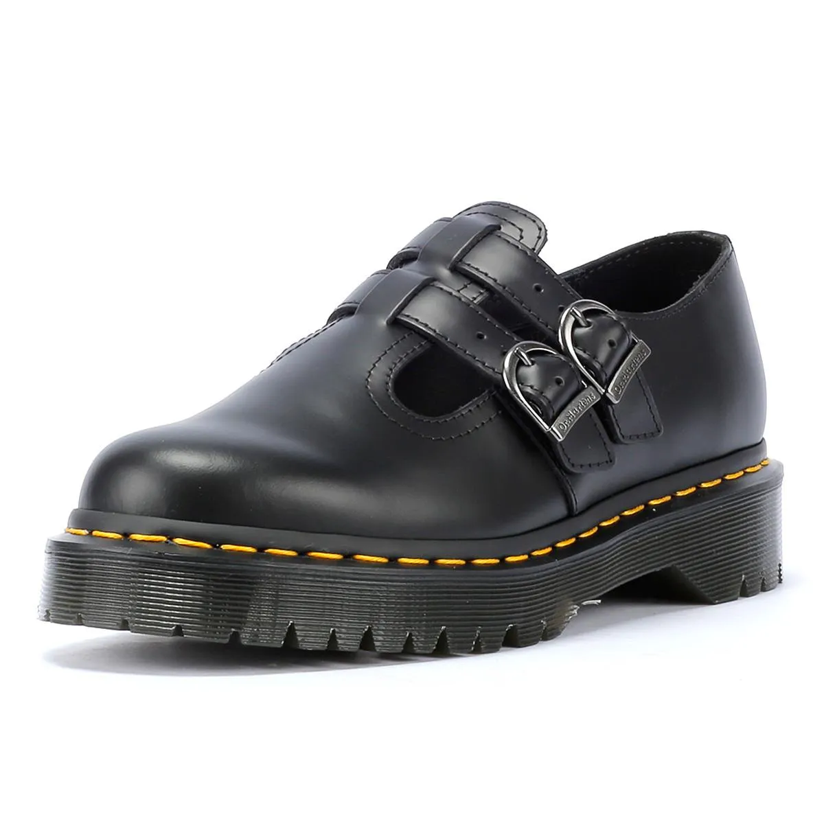 Dr. Marten Bex Smooth Leather Platform Mary Jane Women's Black Shoes