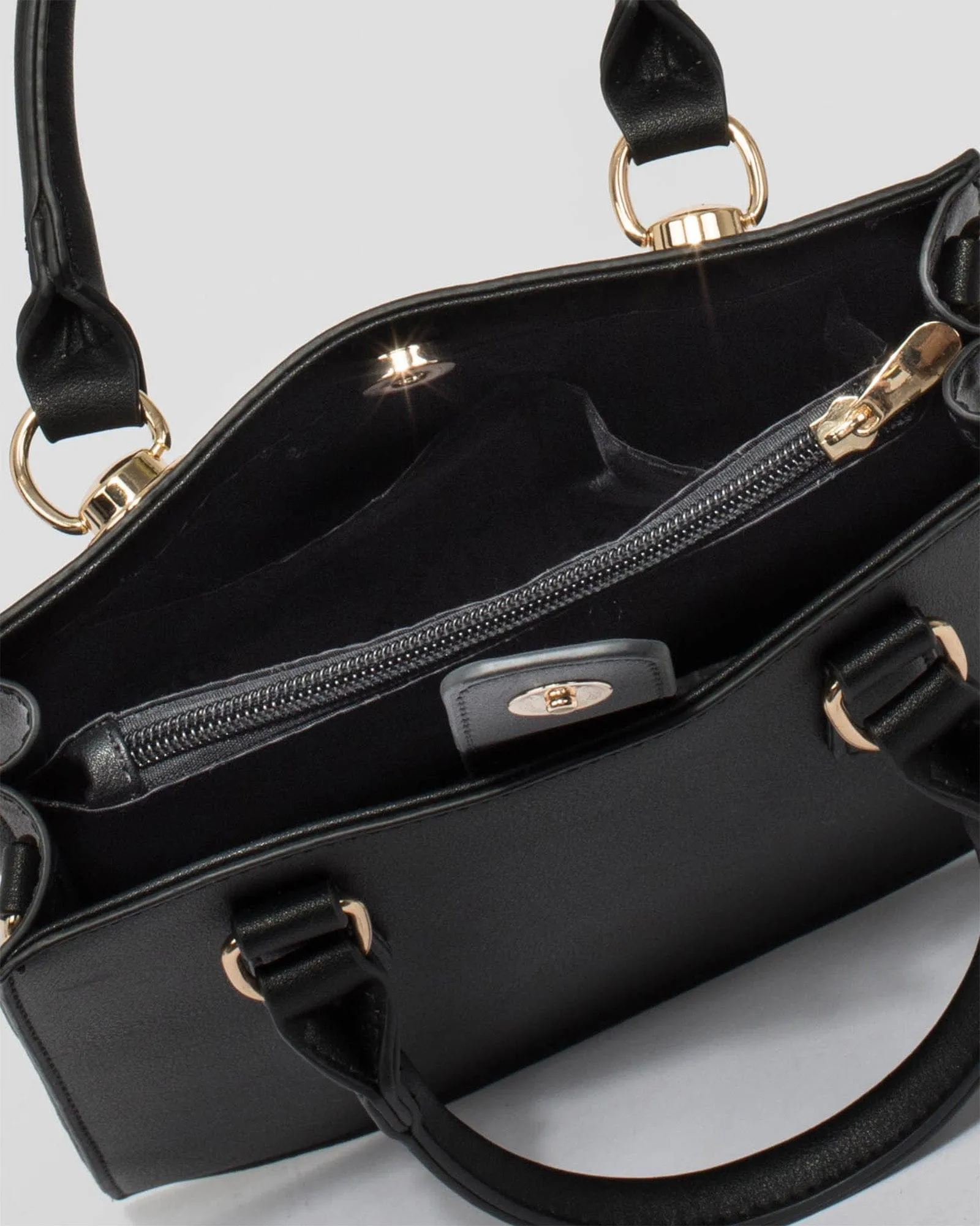 Eliana Black Tote Bag