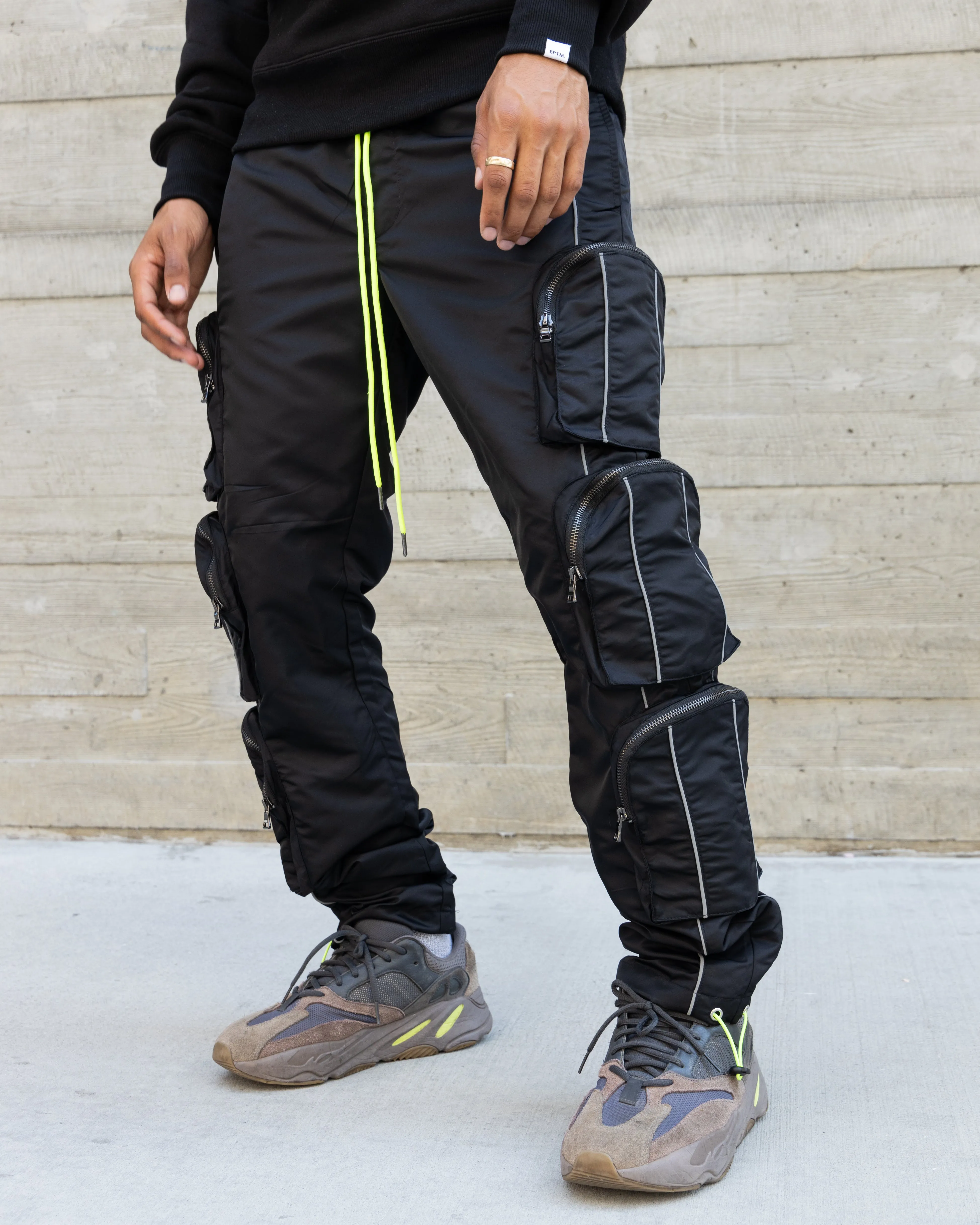 EPTM 3M TRIPLE CARGO PANTS-BLACK