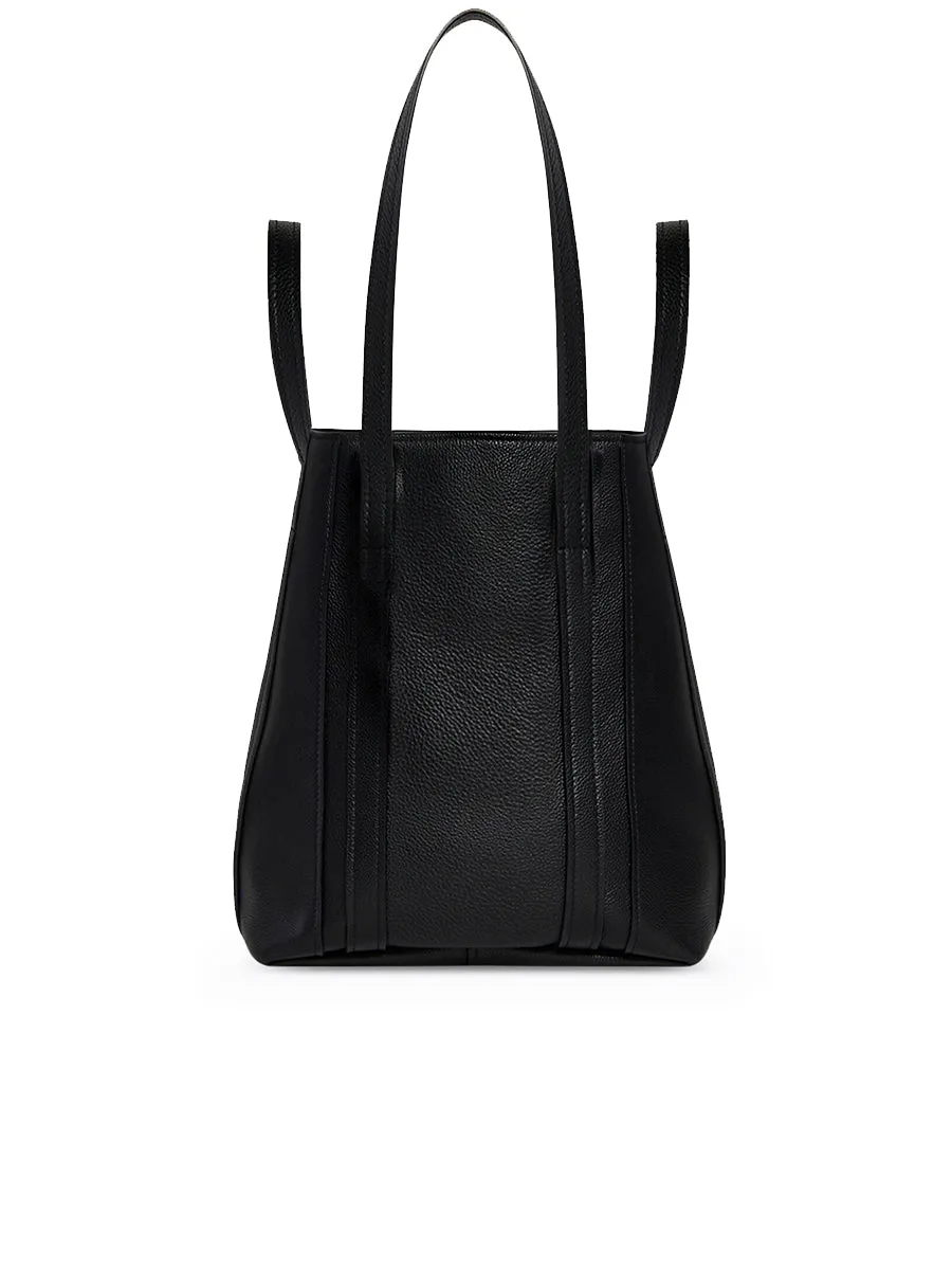 Everyday 2.0 Small North-South Shoulder Tote Bag in Black