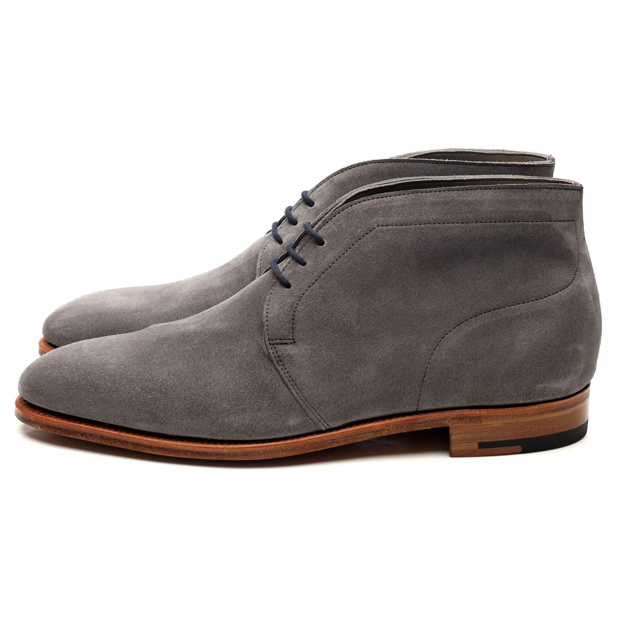 'Ferris' Grey Suede Chukka Boots UK 6.5 E