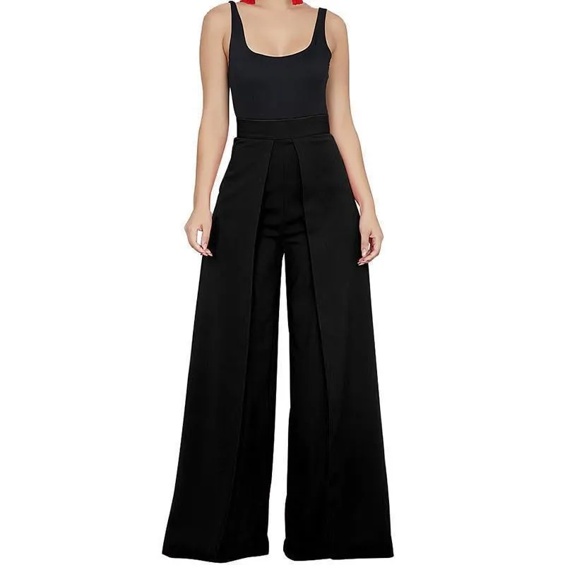 Flayered Wide Leg Pants For Women