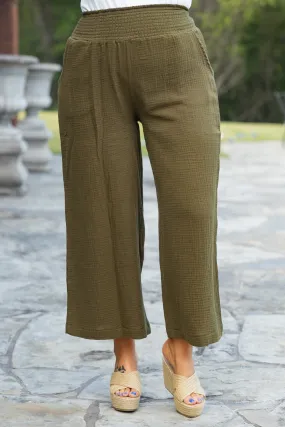 Free Flowin' Pants, Olive