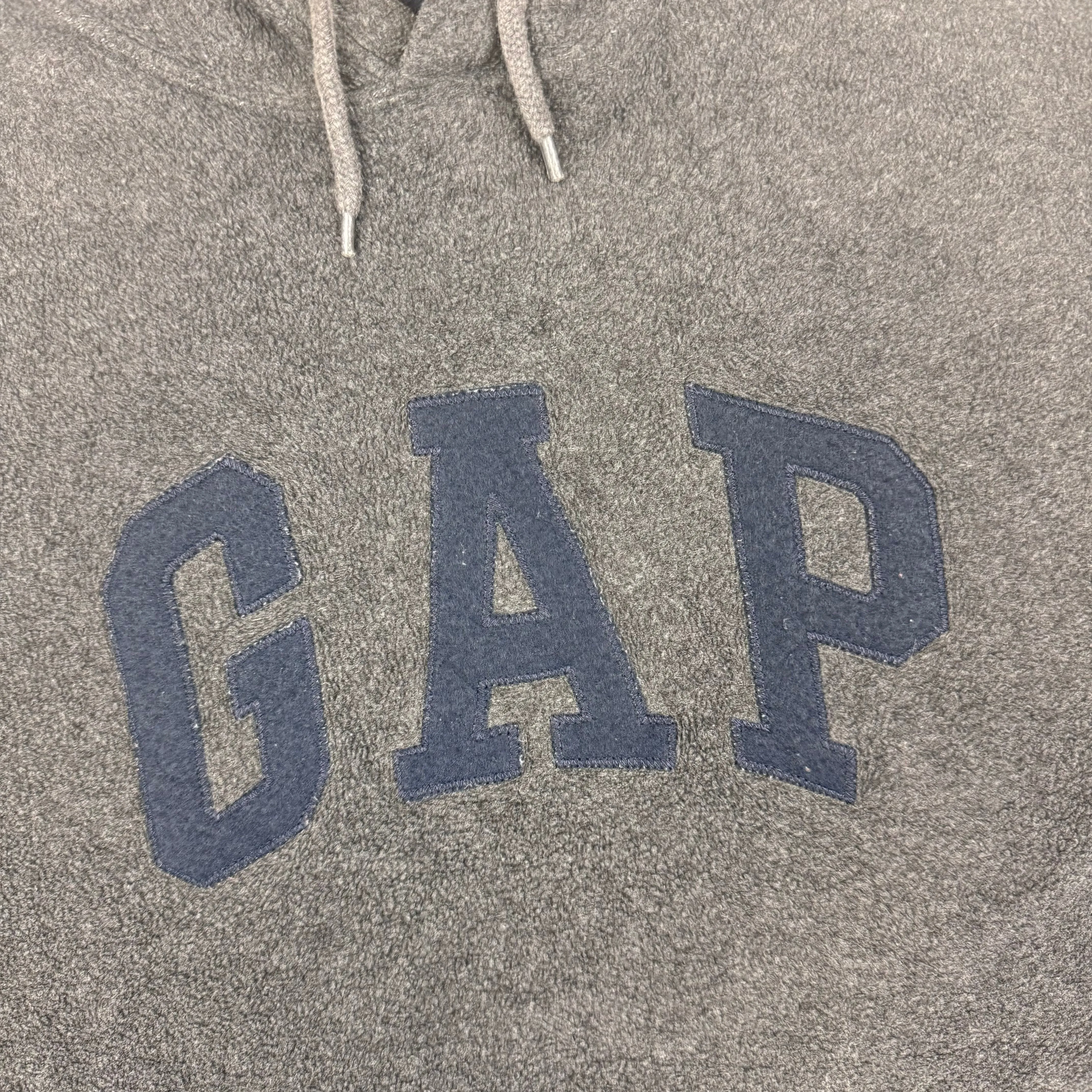 Gap Pullover Fleece Hoodie Grey