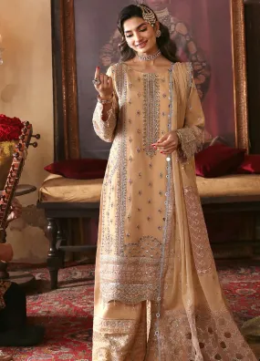 Ghazal By Emaan Adeel Luxury Embroidered Formal Chiffon 3 Piece Unstitched Suit - EA24G GH09