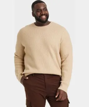 Goodfellow & Co Men's Big & Tall Crewneck Pullover Sweater