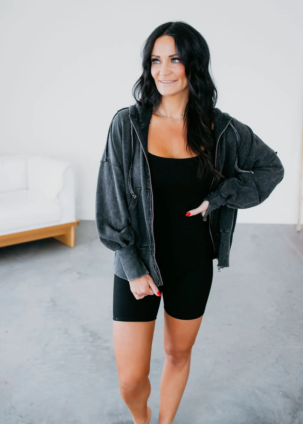 Gretchen Zip Front Hoodie