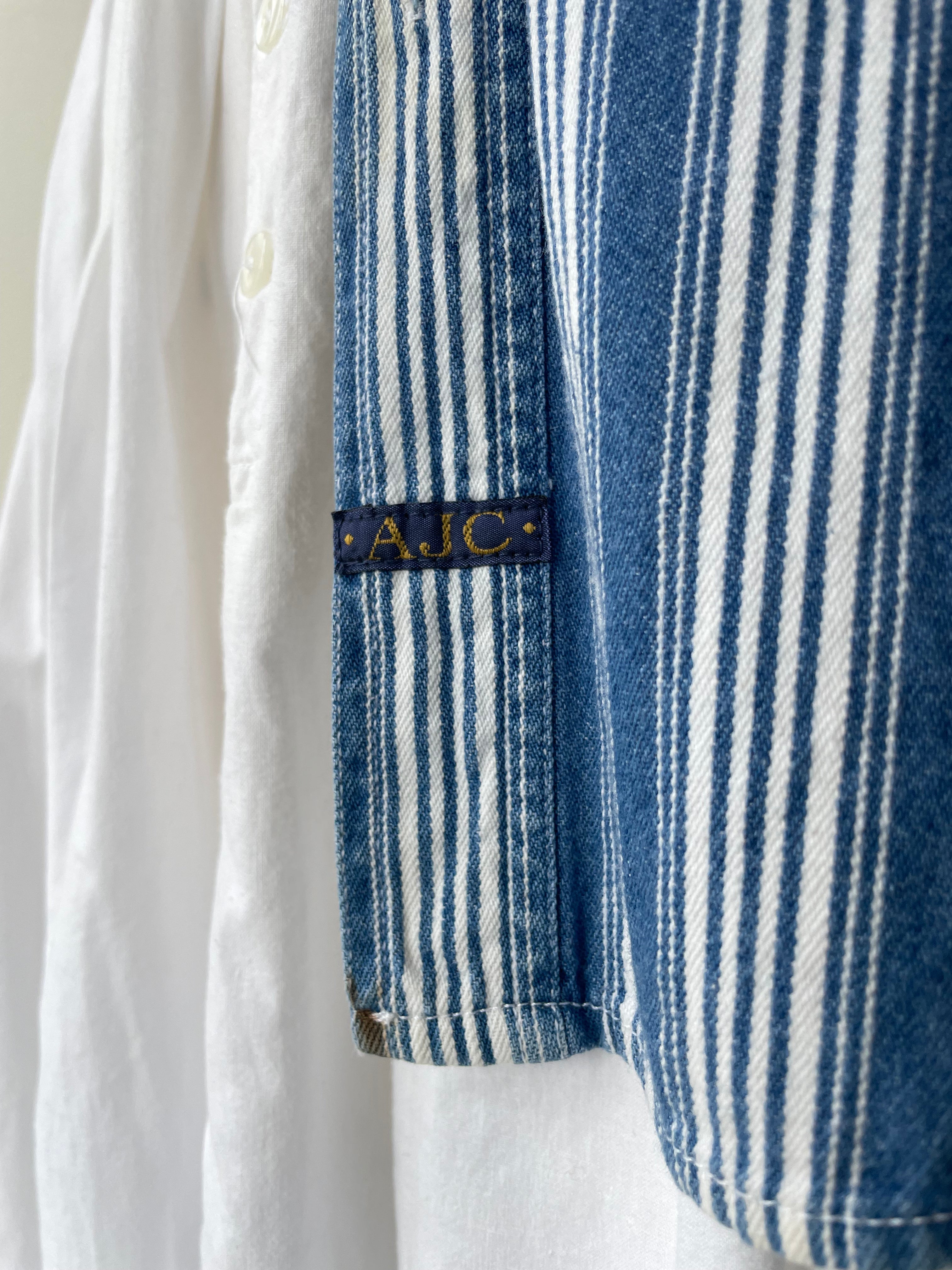 Heirloom Stripe Denim Button Down