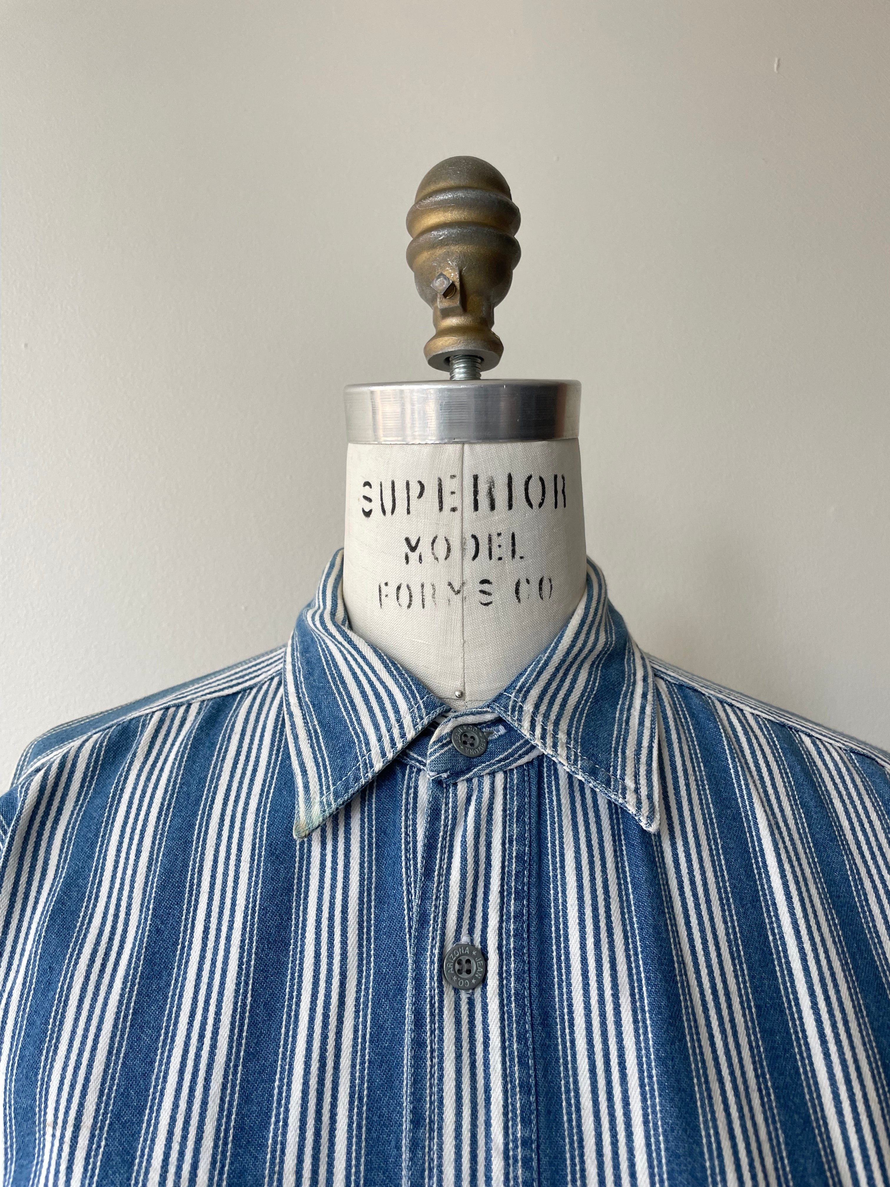 Heirloom Stripe Denim Button Down