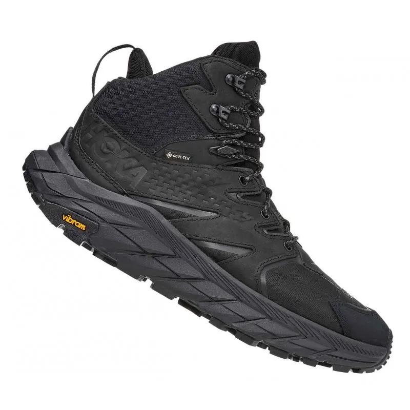 HOKA ANACAPA MID GTX BLACK/BLACK FOR MEN'S