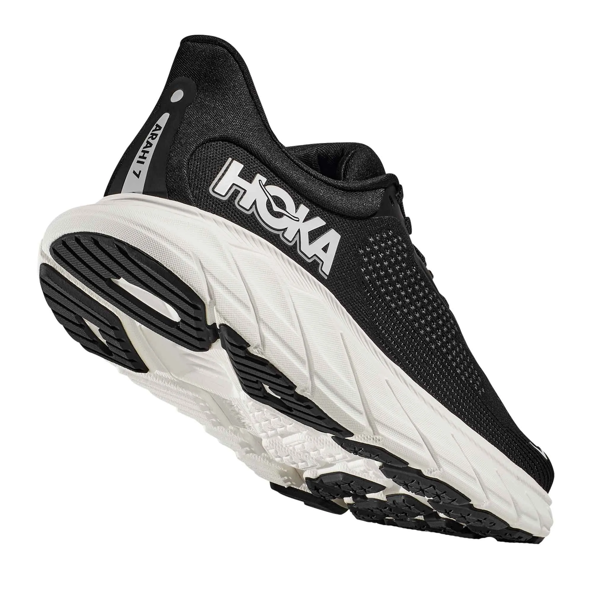 Hoka  Arahi 7 Womens Running Shoes Black/White