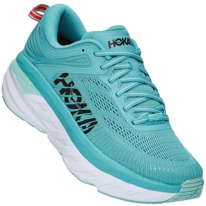 HOKA BONDI 7 AQUARELLE/EGGSHELL BLUE FOR WOMEN'S