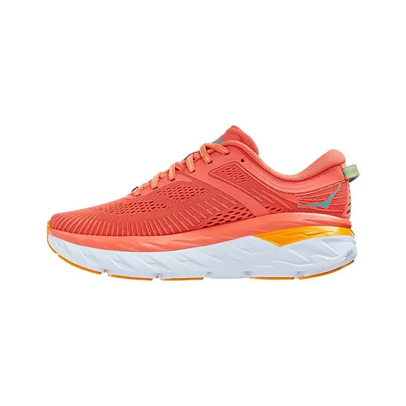 HOKA BONDI 7 CAMELLIA/COASTAL SHADE FOR WOMEN'S