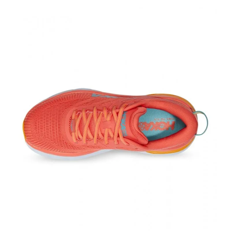 HOKA BONDI 7 CAMELLIA/COASTAL SHADE FOR WOMEN'S