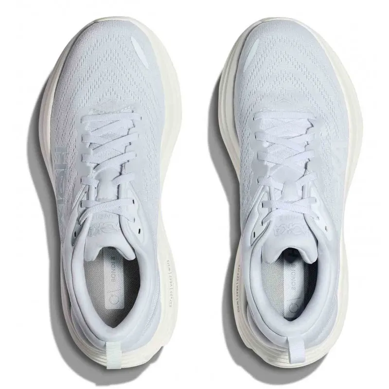 HOKA BONDI 8 WHITE/WHITE FOR MEN'S