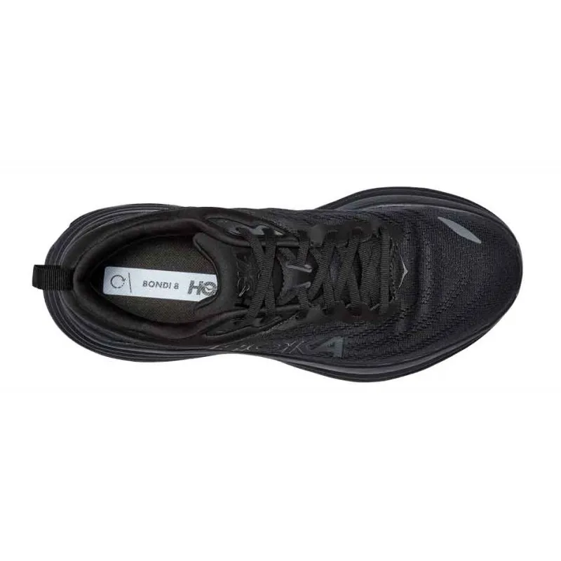 HOKA BONDI 8 WIDE BLACK/BLACK FOR MEN'S