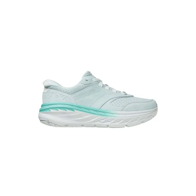 HOKA BONDI L SUEDE BLUE GLASS/ATLANTIS UNISEX