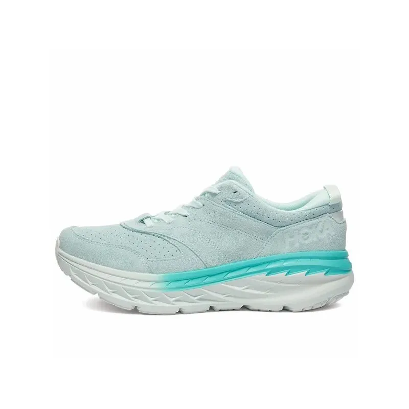 HOKA BONDI L SUEDE BLUE GLASS/ATLANTIS UNISEX