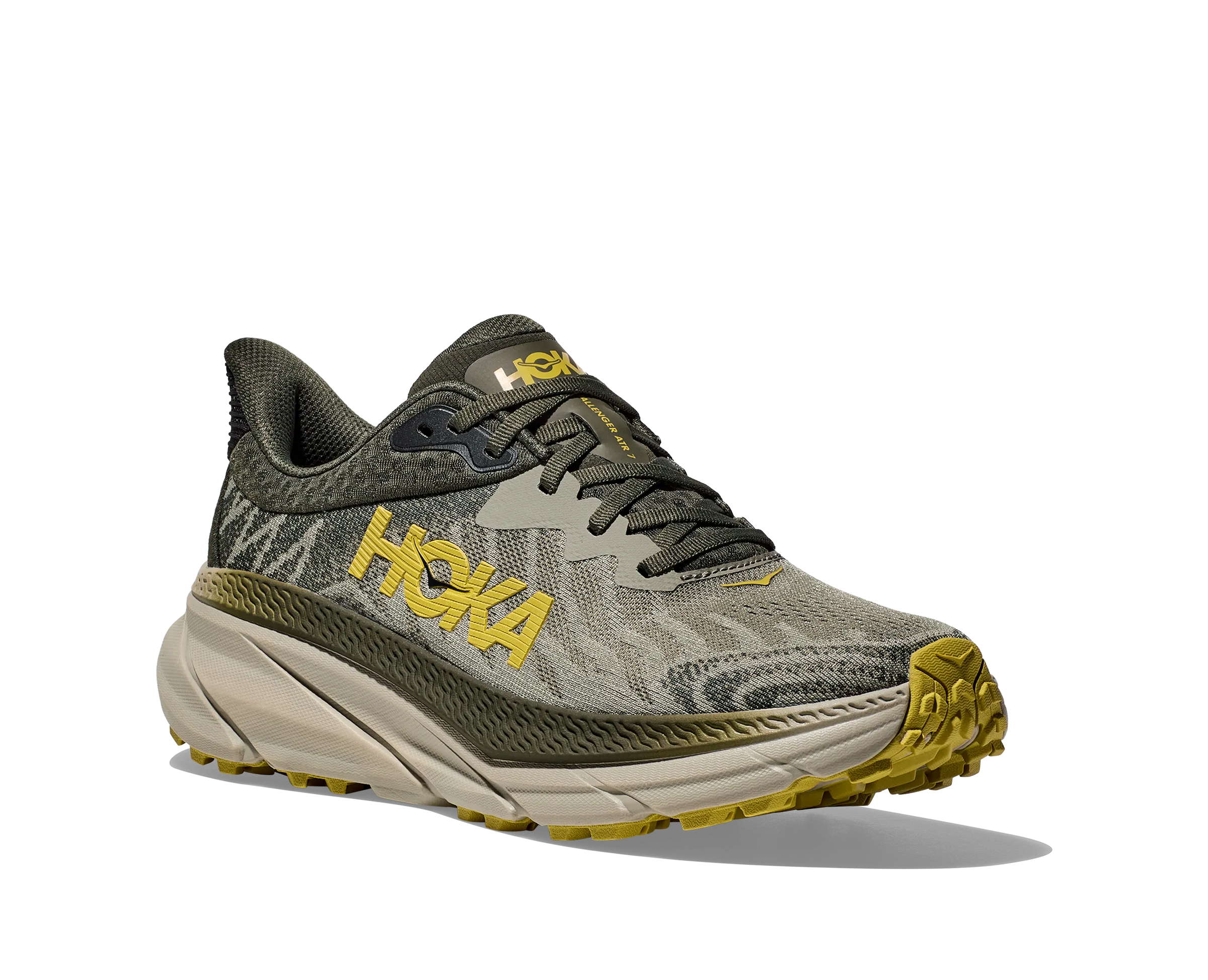 Hoka Challenger 7 Mens | Olive Haze / Forest Cover