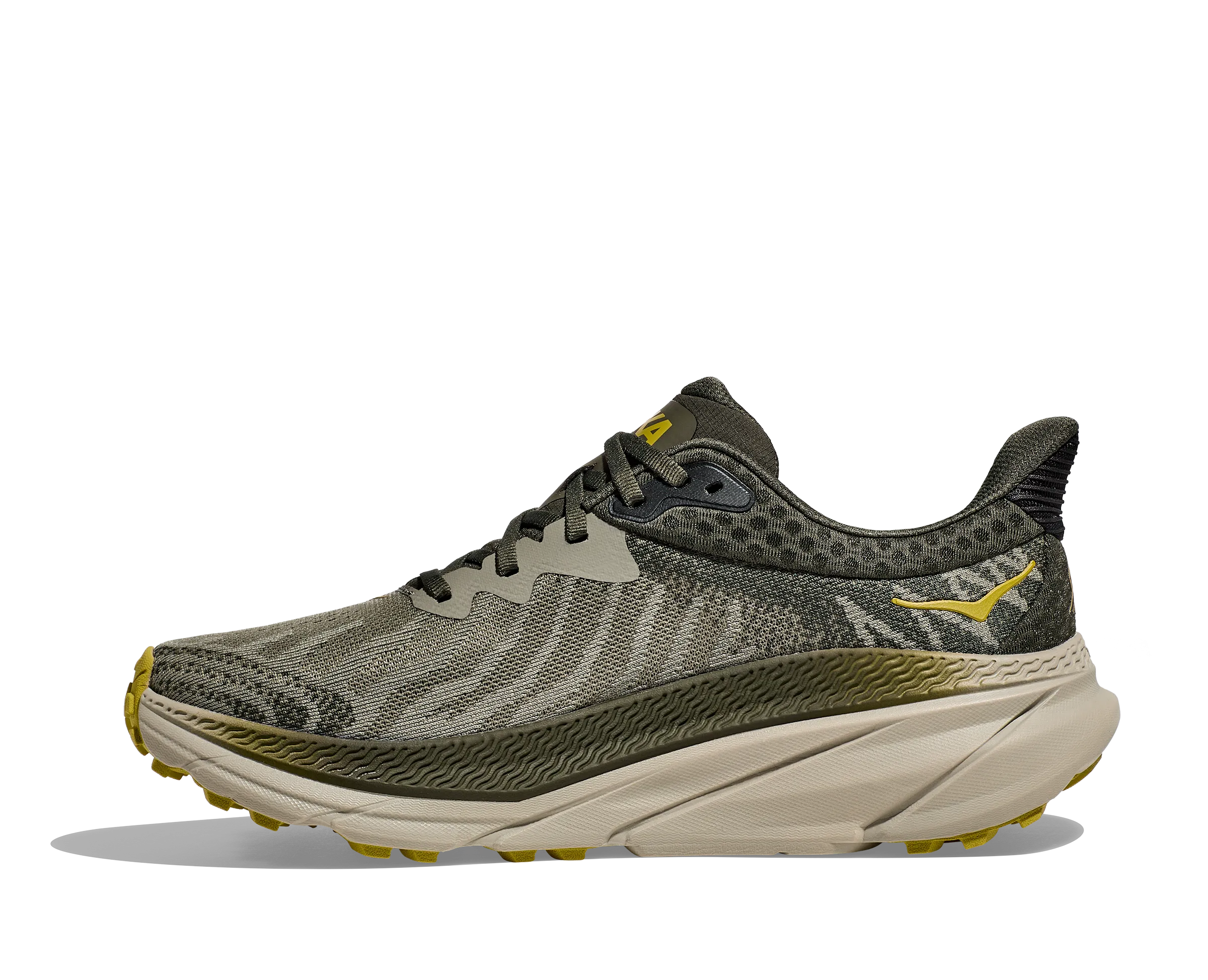 Hoka Challenger 7 Mens | Olive Haze / Forest Cover