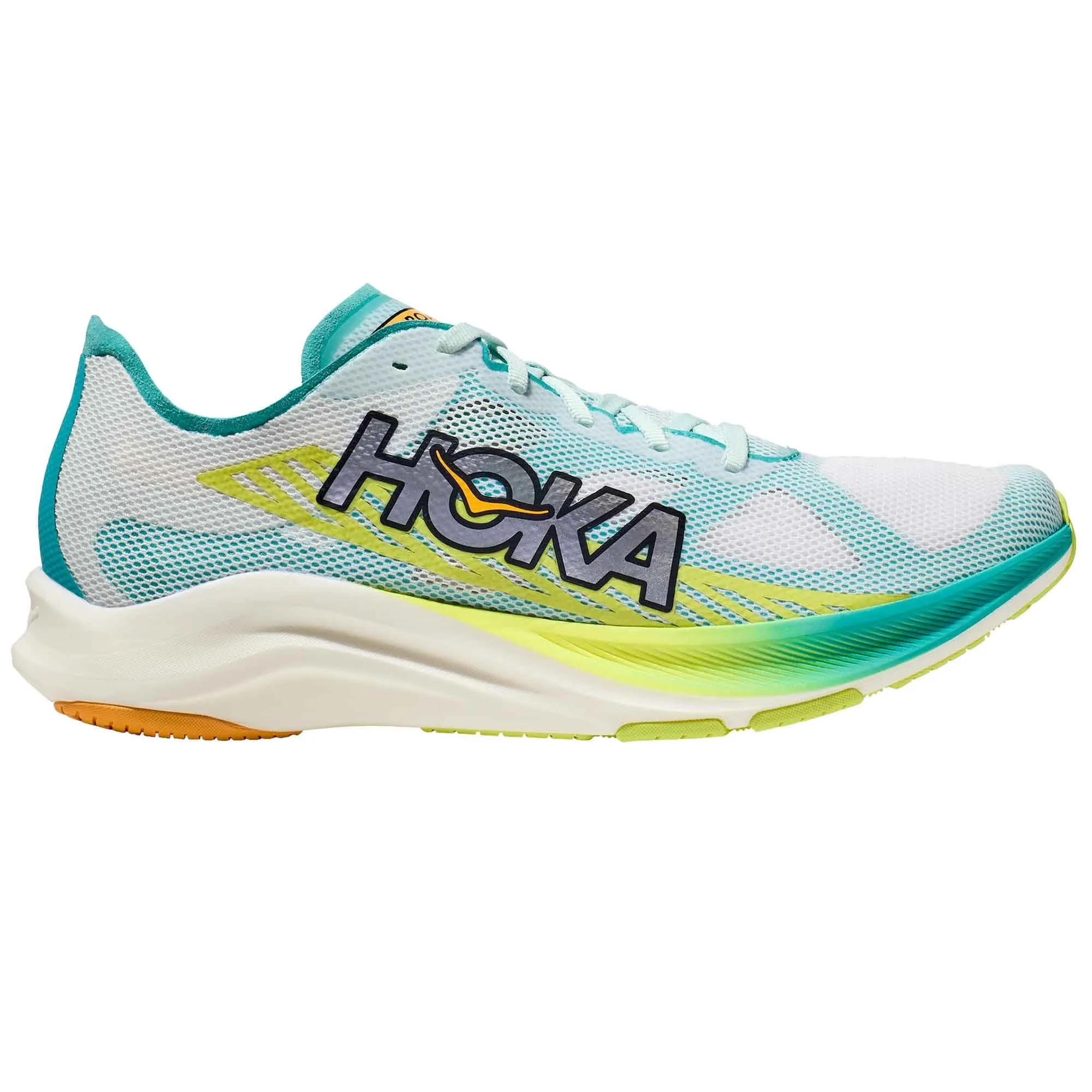 Hoka  Cielo Road Running Shoes Unisex White/Ceramic