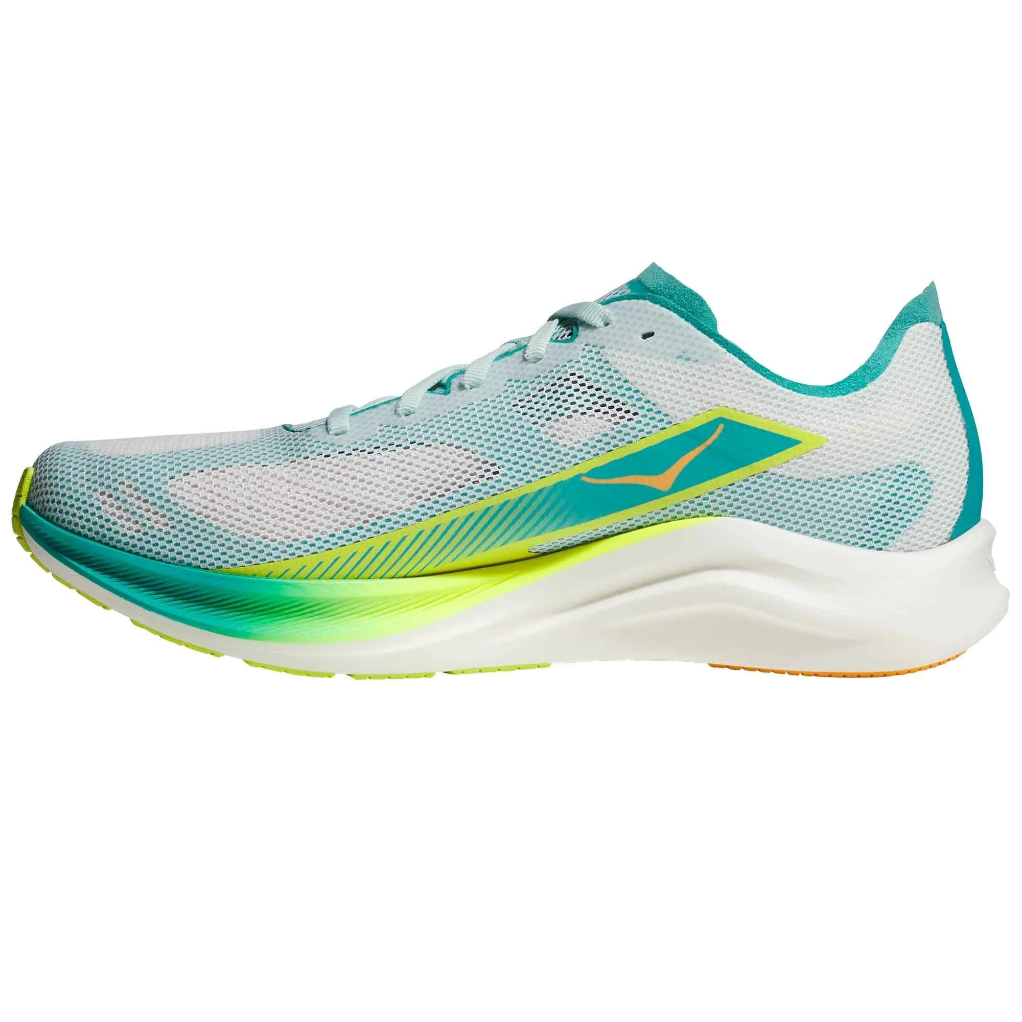 Hoka  Cielo Road Running Shoes Unisex White/Ceramic