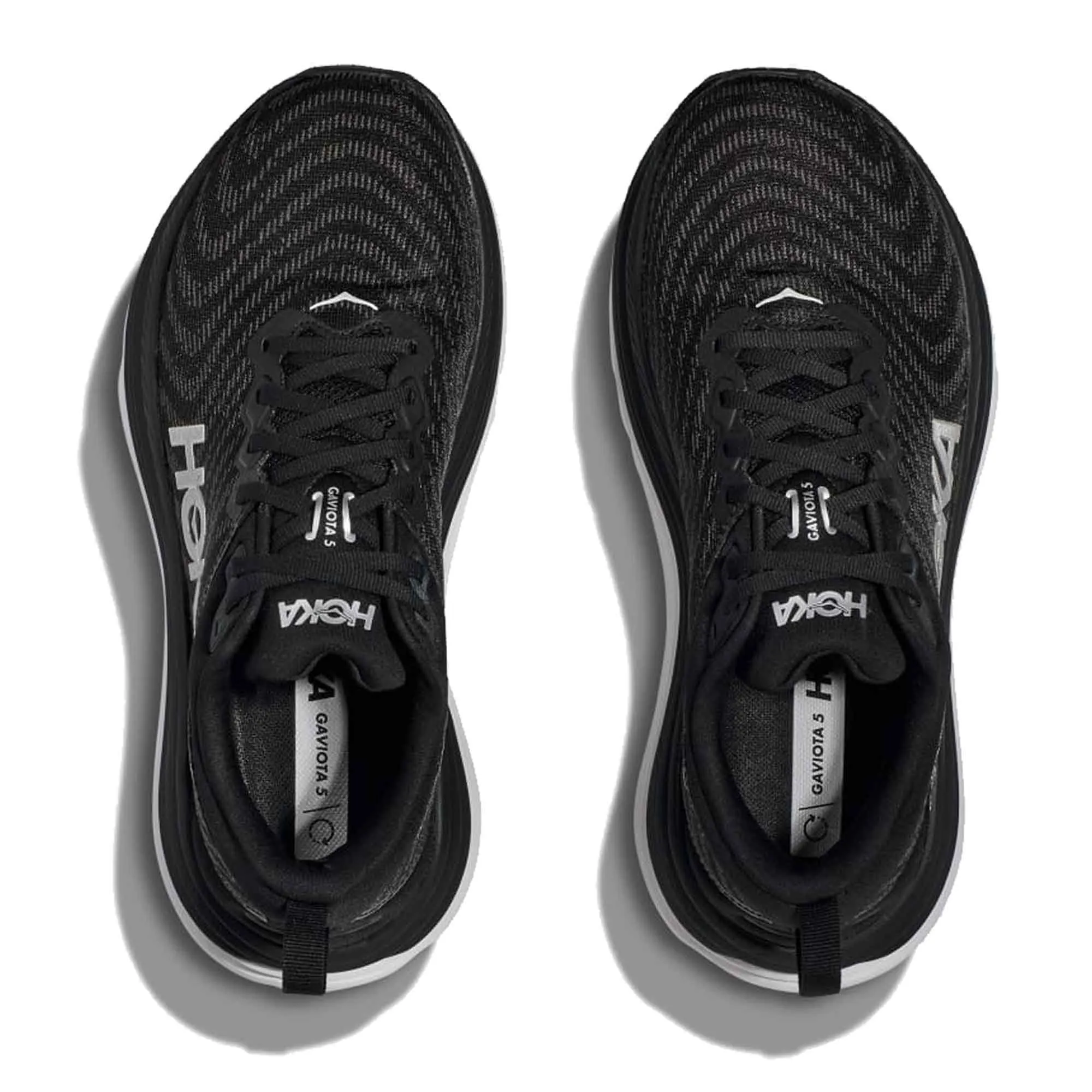 Hoka  Gaviota 5 Mens Running Shoes Black/White