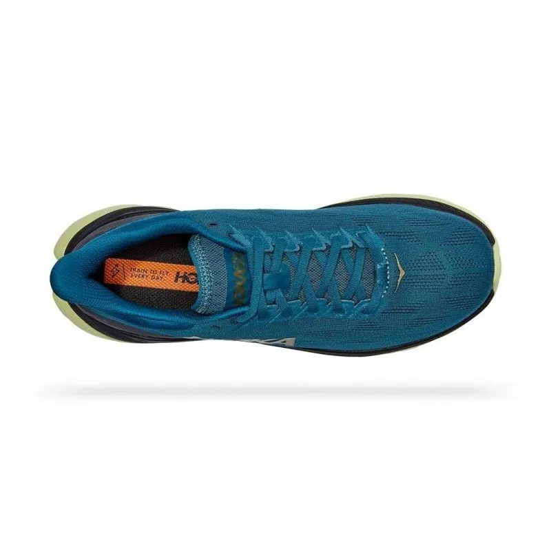 HOKA MACH 4 BLUE CORAL/BLACKFOR MEN'S