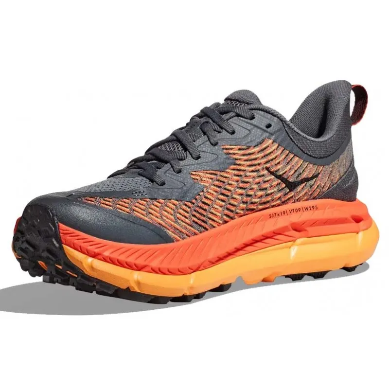 HOKA MAFATE SPEED 4 CASTLEROCK/BLACK FOR MEN'S