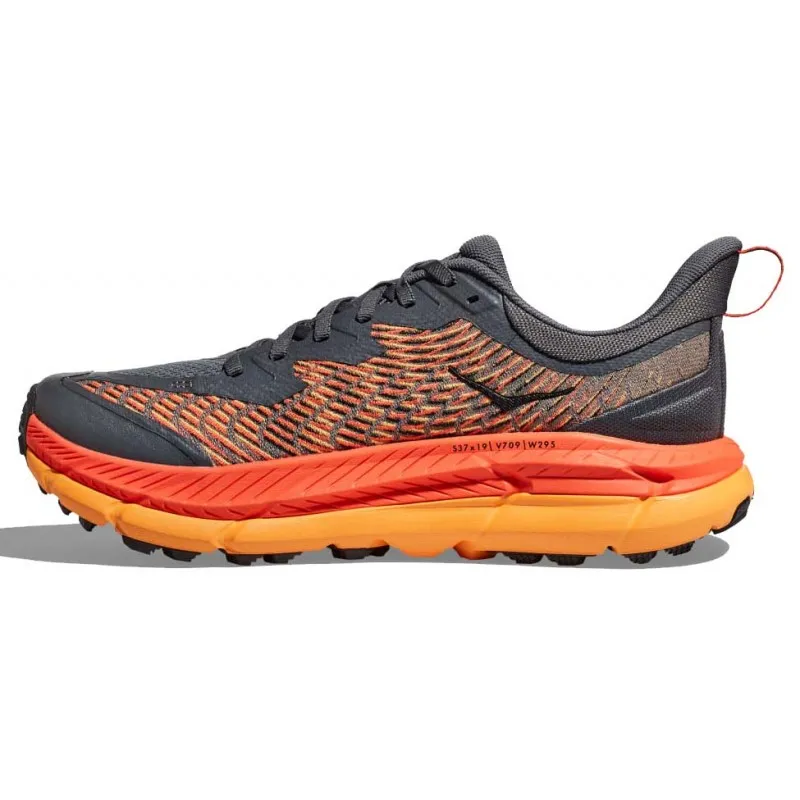 HOKA MAFATE SPEED 4 CASTLEROCK/BLACK FOR MEN'S