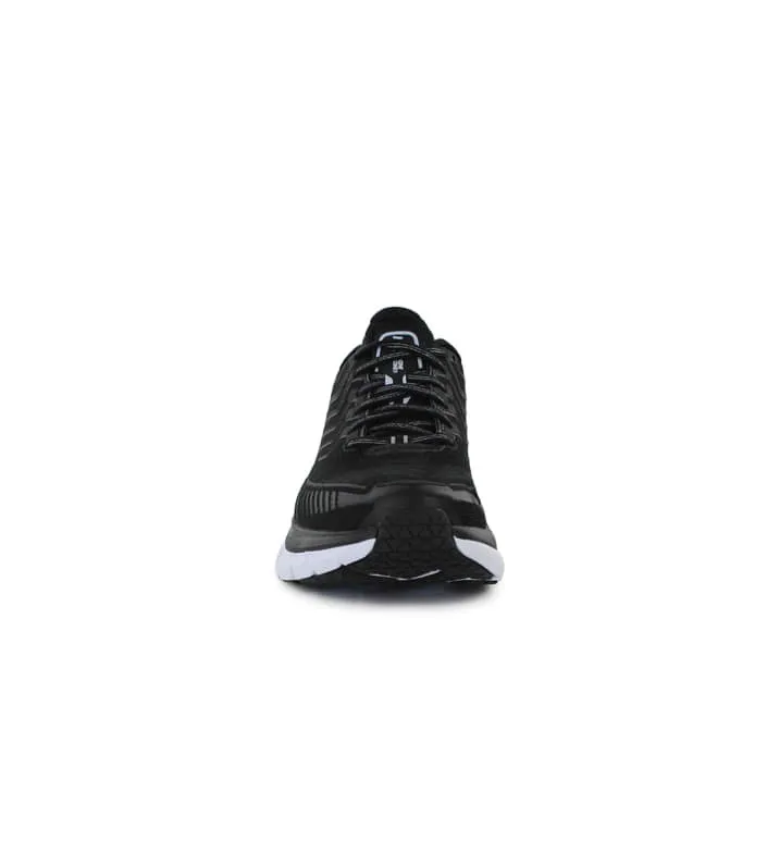 hoka one one clifton 4 mens black white