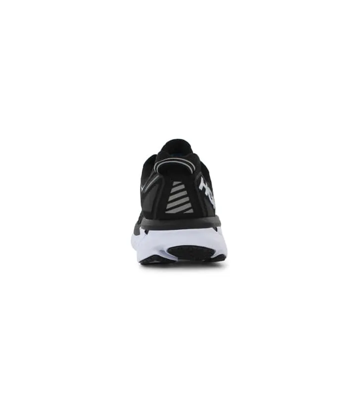 hoka one one clifton 4 mens black white