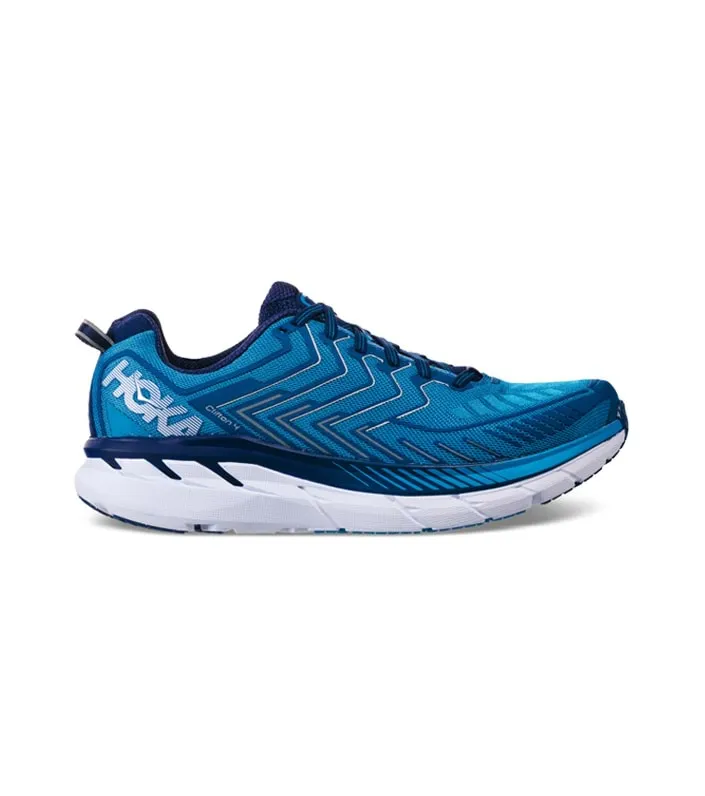 hoka one one clifton 4 mens true blue