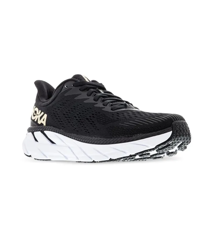 hoka one one clifton 7 womens black bronze