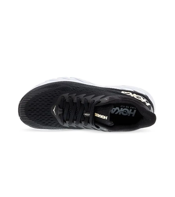 hoka one one clifton 7 womens black bronze