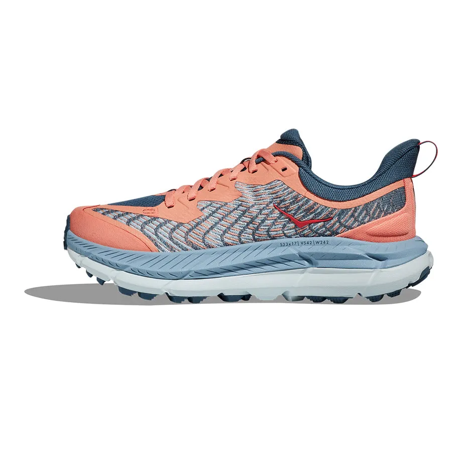 Hoka One One Mafate Speed 4 Coral Azul